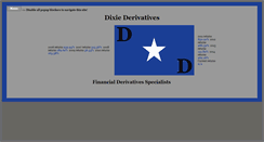 Desktop Screenshot of dixiederivatives.com