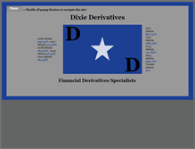 Tablet Screenshot of dixiederivatives.com